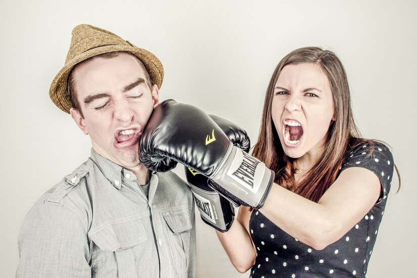 Do not reply when you are angry