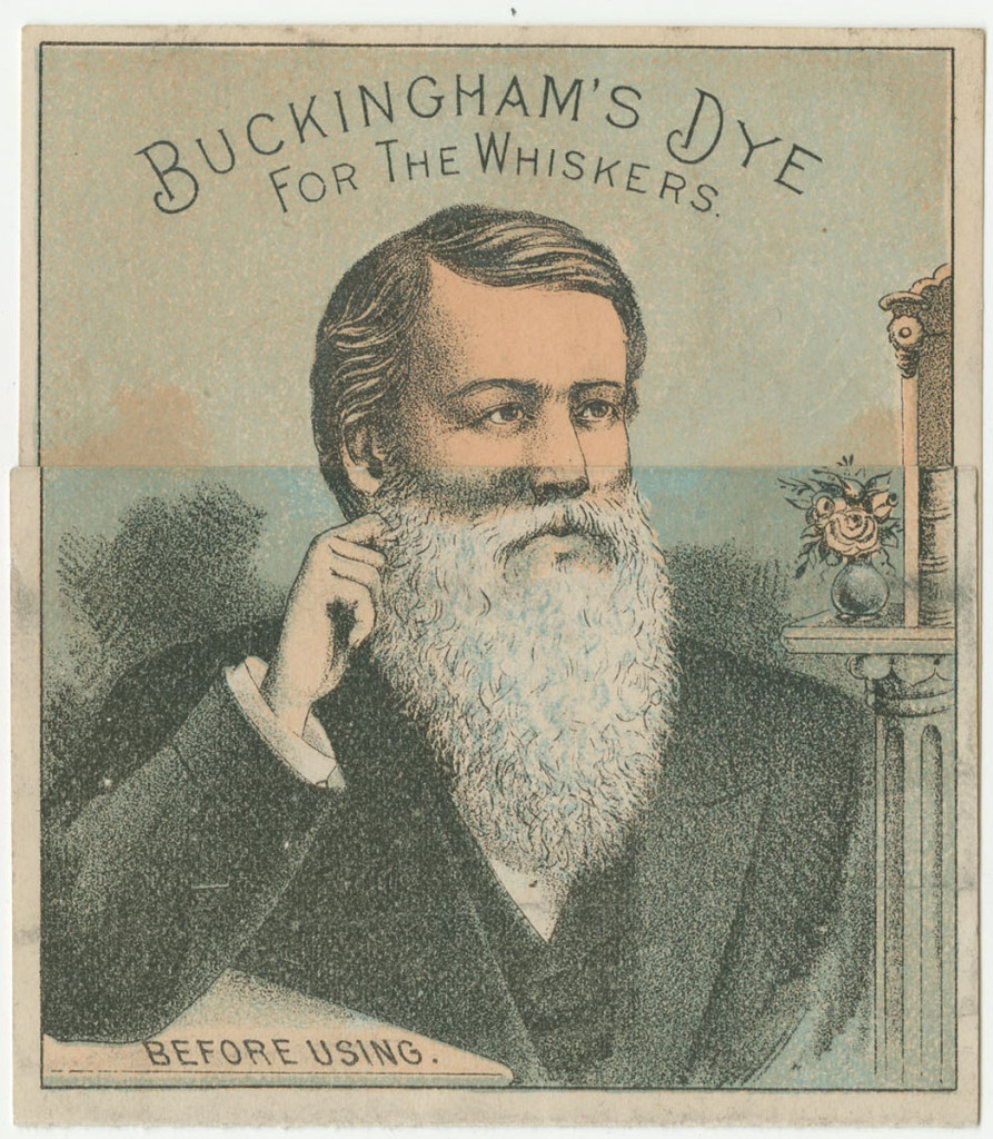 Dye for the whiskers