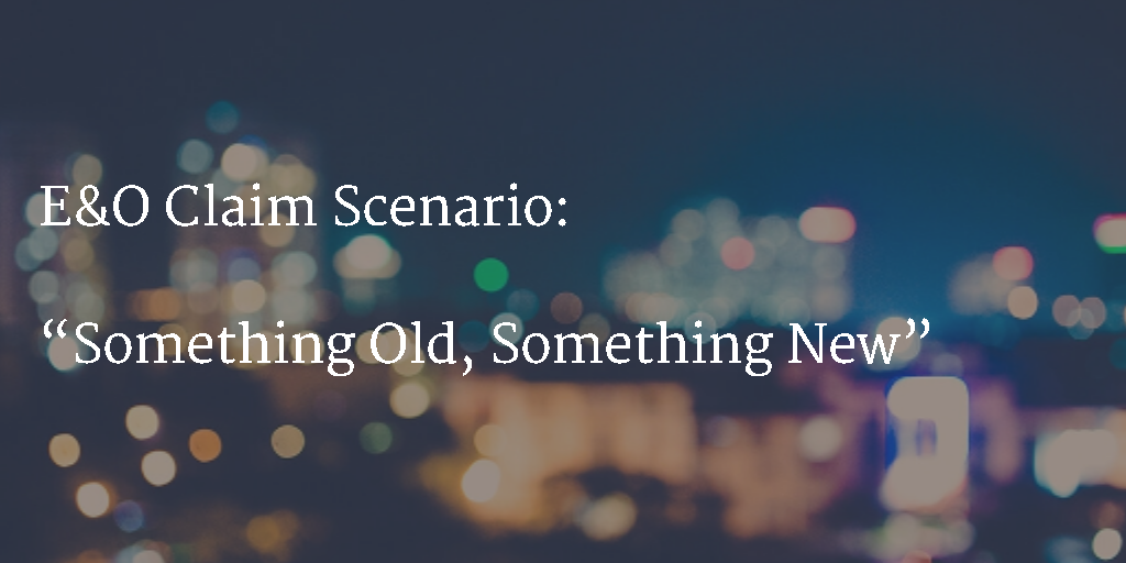 E& O Insurance Claim Scenario