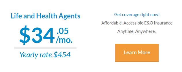 E&O Insurance Montly