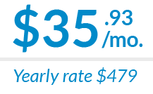 $35.93 a month or $479 a year
